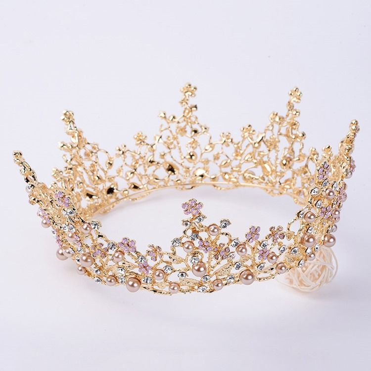 Acessórios Para Cabelo Feminino Com Tiara De Pérolas De Casamento