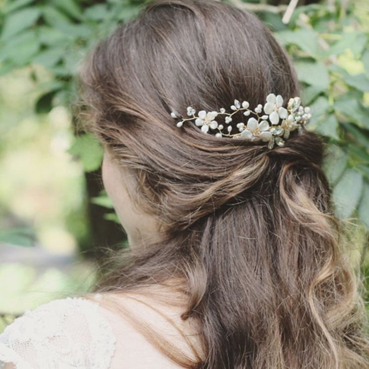 Acessórios Para Cabelo Feminino Pérola Artesanal Graciosa