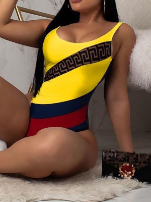 Conexão Mulher Trajeto De Banho Sexy One Piece