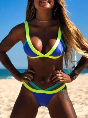 Conjunto Tankini Imprimir Trajes De Banho Femininos Ocidentais