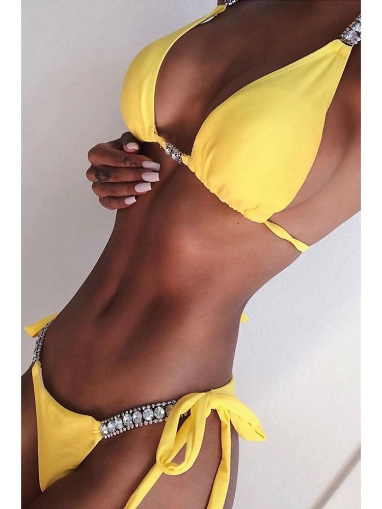 Conjunto Tankini Sexy Com Renda Roupa De Banho Feminina