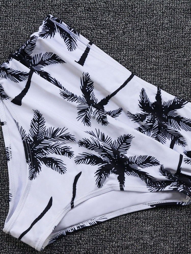 Feminino Estampa Tassel Stretchy Maiô