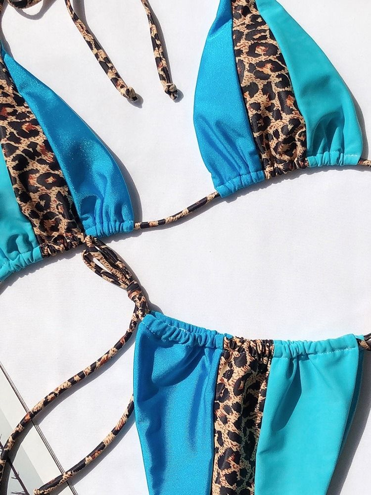 Imprimir Conjunto Sexy Biquíni Trajes De Banho Femininos