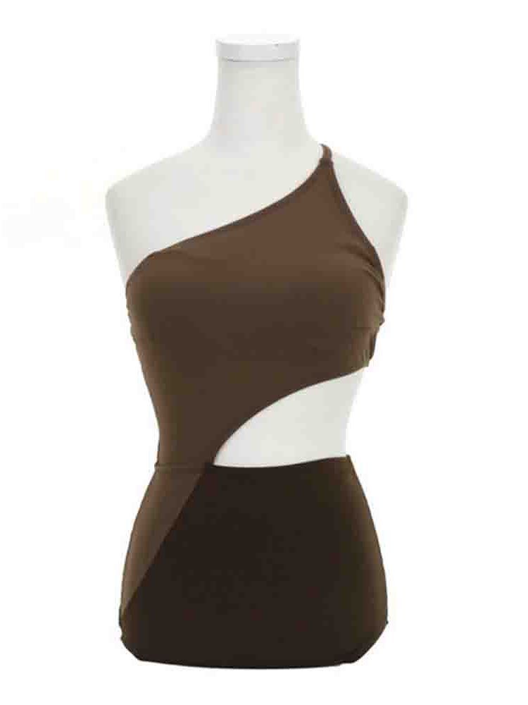 Roupa De Banho Feminina Sexy De Um Ombro Só
