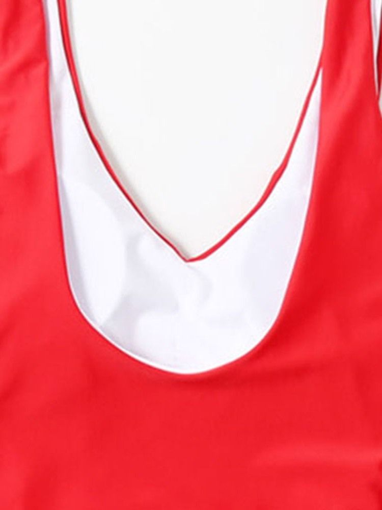 Roupa De Banho Feminina Simples De Praia