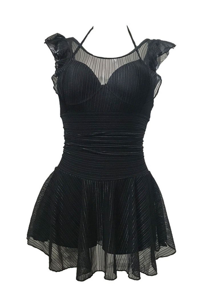 Traje De Banho Feminino Liso Monokini