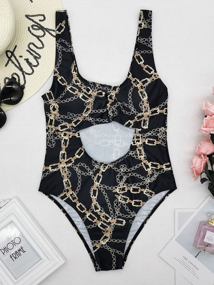 Traje De Banho Feminino Sexy De Uma Peça