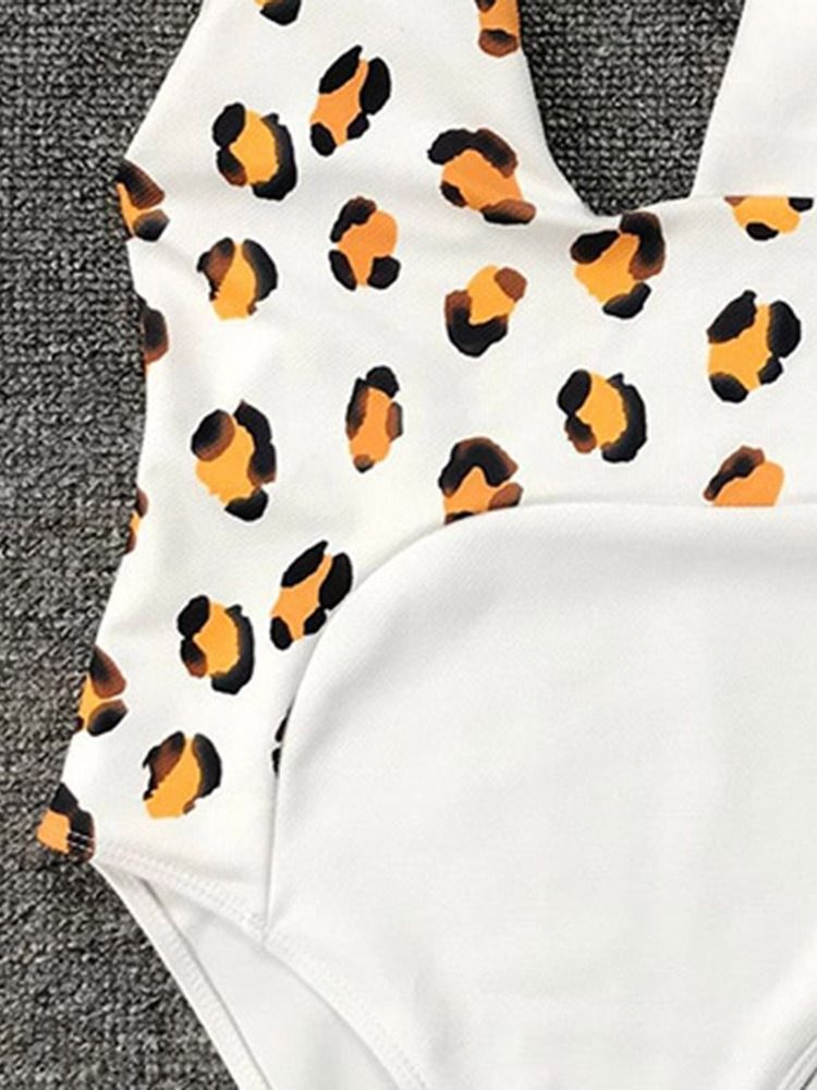 Trajes De Banho Femininos Com Estampa De Bloco De Cores Sexy