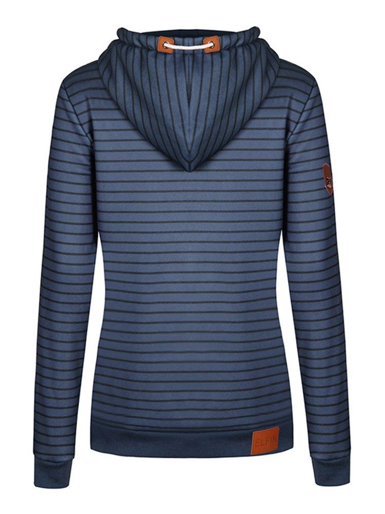 Moletom Feminino Listrada Solto Casual Legal