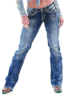 Calça Jeans Feminina Solta