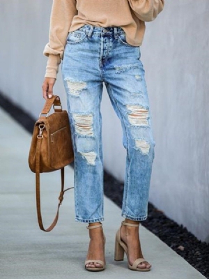 Jeans Femininos Com Cintura Média E Cintura Baixa