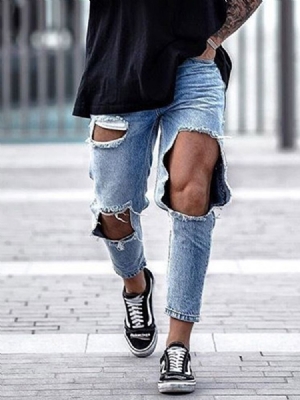 Jeans Hole European Masculino