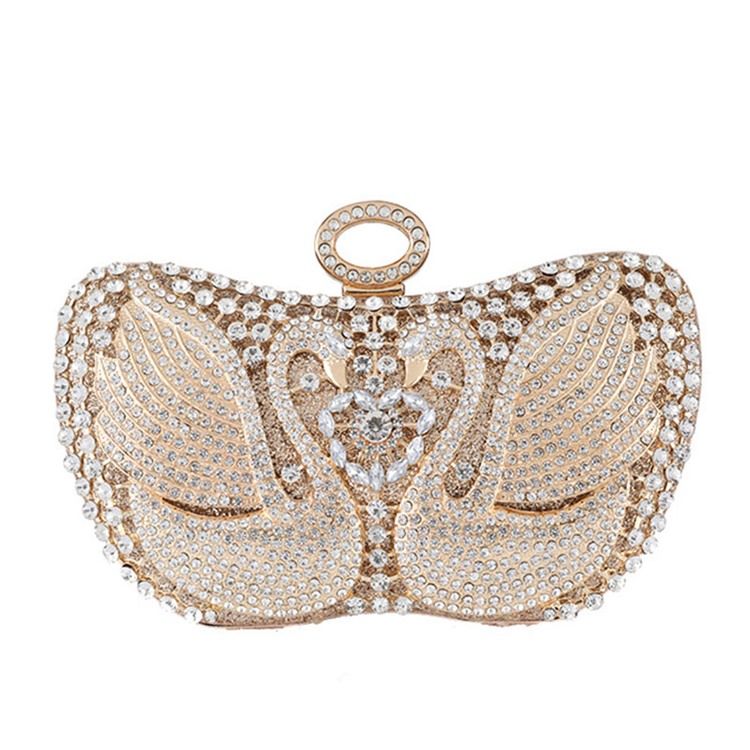 Banquete De Strass Embreagem Bolsas Noturnas