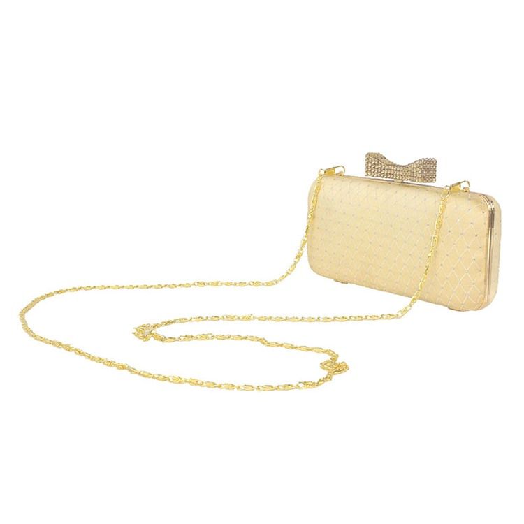 Bolsa Bowknot Banquet Clutches Evening