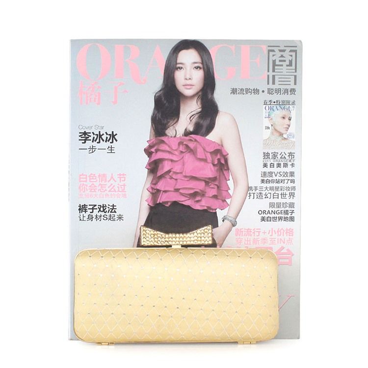 Bolsa Bowknot Banquet Clutches Evening