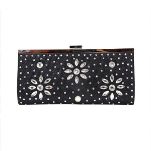 Bolsa Feminina De Strass Pu