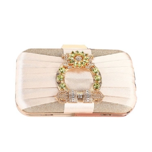 Bolsas De Noite Com Strass Versáteis Embreagens De Cetim