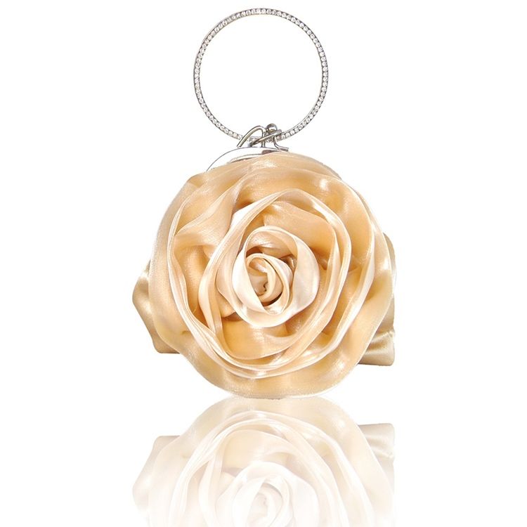 Embreagens Femininas Coloridas Em Forma De Rosa