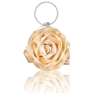 Embreagens Femininas Coloridas Em Forma De Rosa