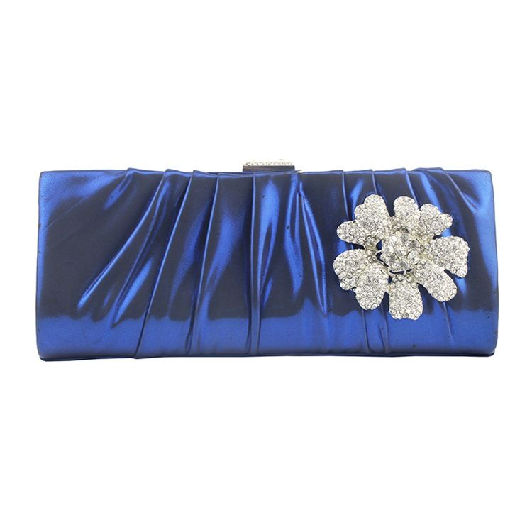 Flower Versatile Pu Clutches Evening Bag