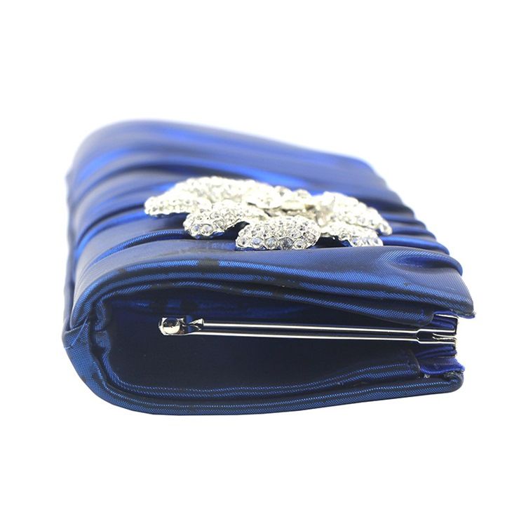 Flower Versatile Pu Clutches Evening Bag