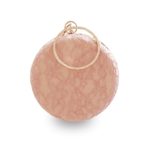 Mini Bolsa Com Padrão De Renda