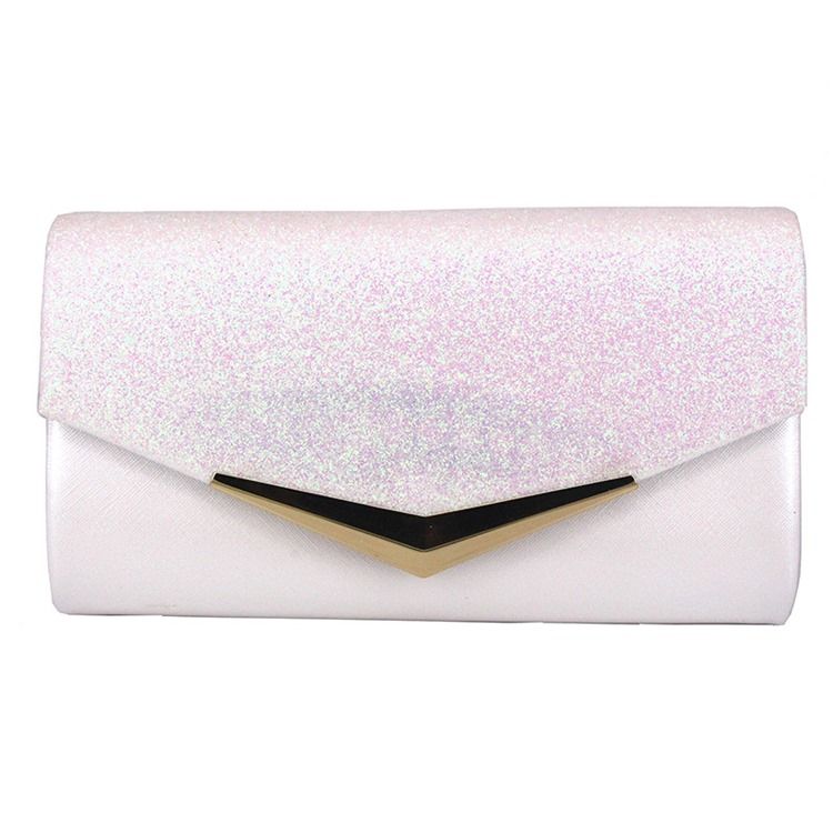 Plain Party Pu Embreagem Bolsas Noturnas