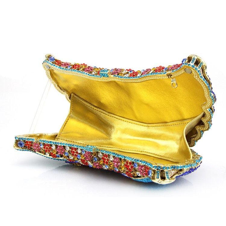 Pu Animal Banquete Embreagem Bolsas Noturnas