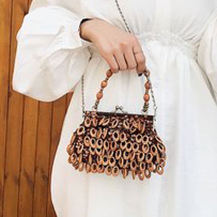 Shell Sequins Clutch Clutch