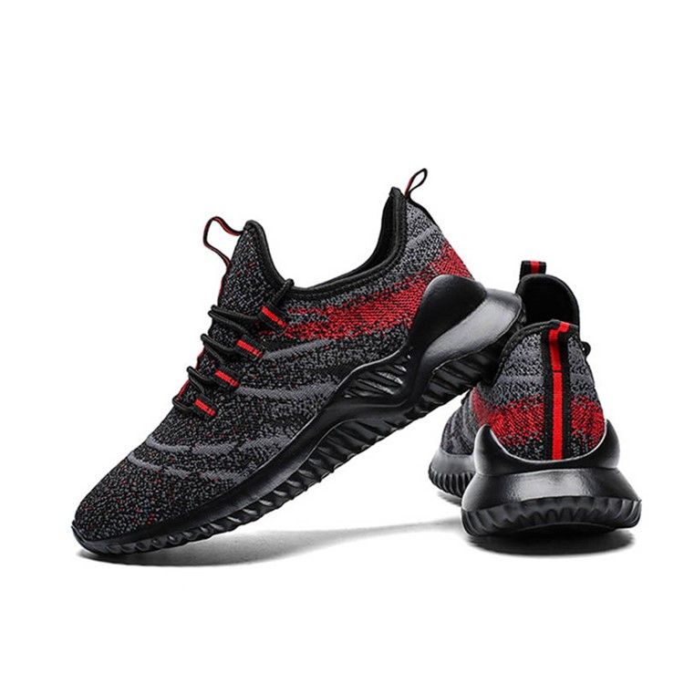 Tênis Masculino Flyknit Decotado Superior Com Cordões