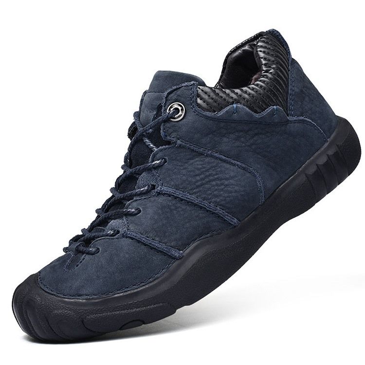 Tênis De Trabalho Masculino Pu Decotado Superior Com Cordões