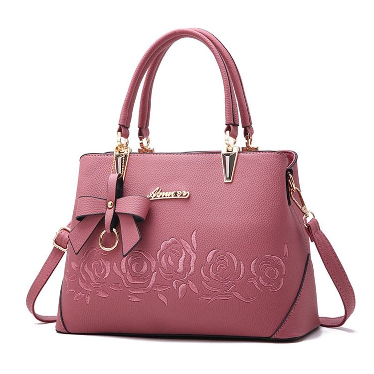Bolsa Bowtie Floral Soft Zipper