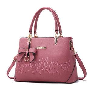 Bolsa Bowtie Floral Soft Zipper