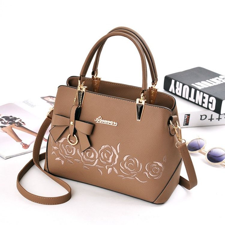 Bolsa Bowtie Floral Soft Zipper