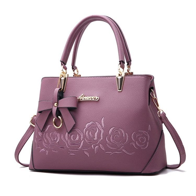 Bolsa Bowtie Floral Soft Zipper