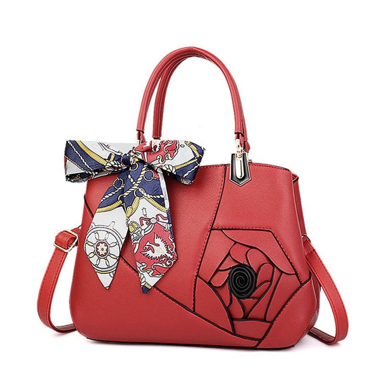 Bolsa Bowtie Pu Floral