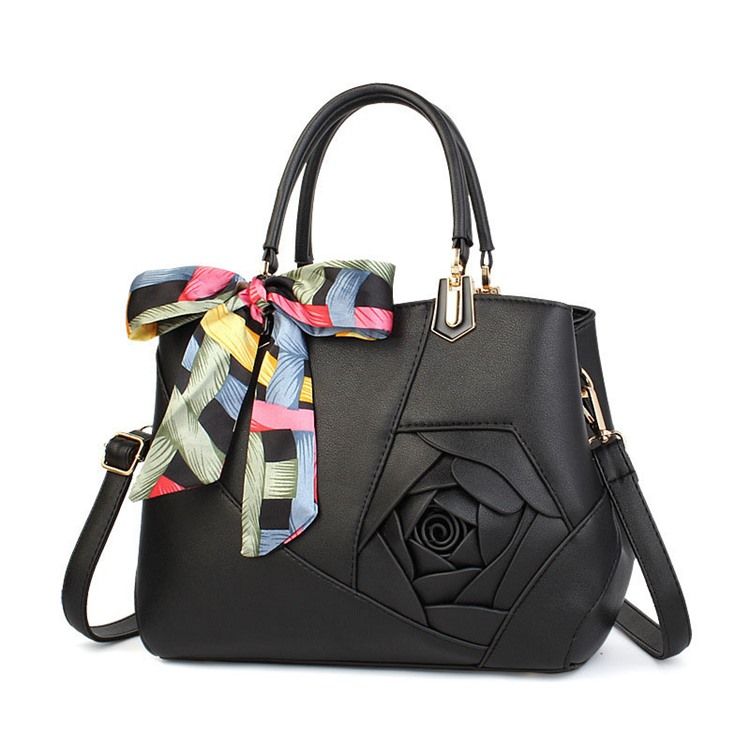 Bolsa Bowtie Pu Floral