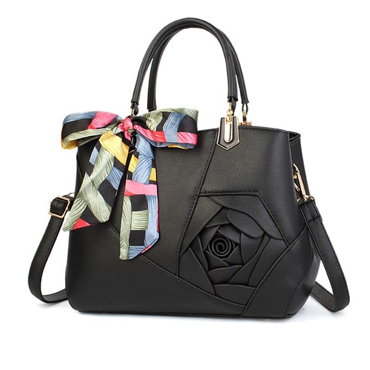 Bolsa Bowtie Pu Floral
