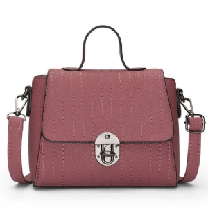 Bolsa Crossbody Com Linha Para Bordado Refinado
