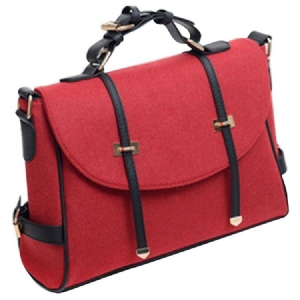 Bolsa Estilo Britânico Vintage Double Arrow Design