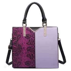 Bolsa Feminina Com Bloco De Cores Graciosas