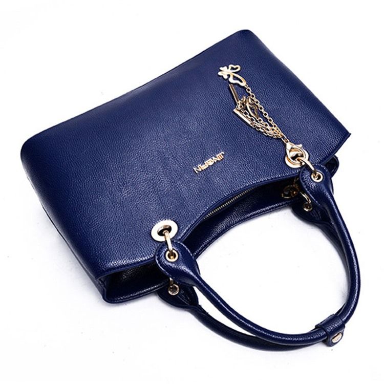 Bolsa Feminina Com Pingente De Borboleta Requintado