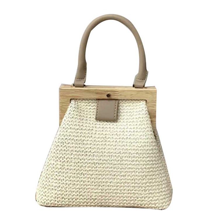 Bolsa De Moda Simples De Malha De Grama