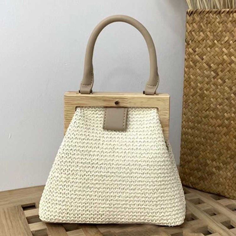 Bolsa De Moda Simples De Malha De Grama