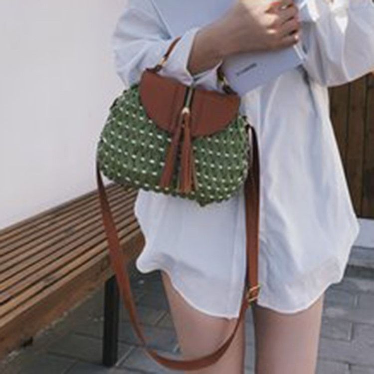 Bolsas Crossbody Grass Tassel