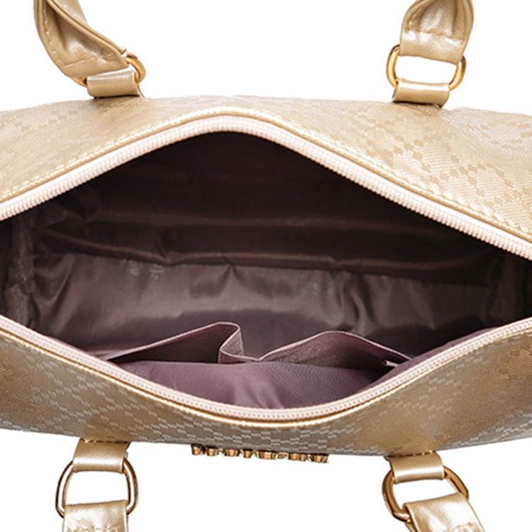 Bolsas Decoradas Com Fios Xadrez Multifuncionais Vogue (5 Bolsas)