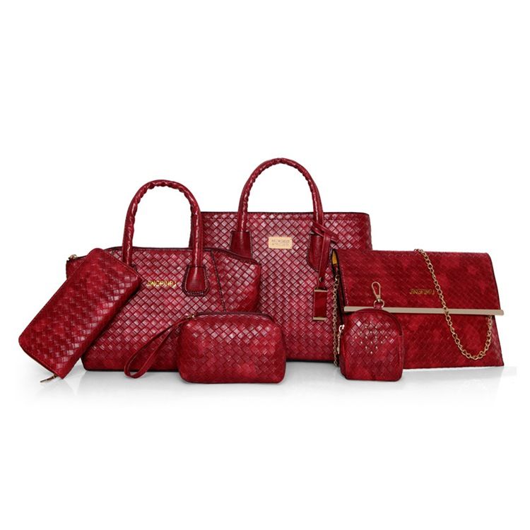 Bolsas De Estampagem De Tecido Charmoso (6 Bolsas)