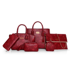 Bolsas De Estampagem De Tecido Charmoso (6 Bolsas)