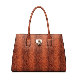 Bolsas Serpentine Pu Européias
