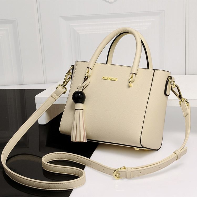 Causal Beads Tassel Decoration Mulheres Handbag